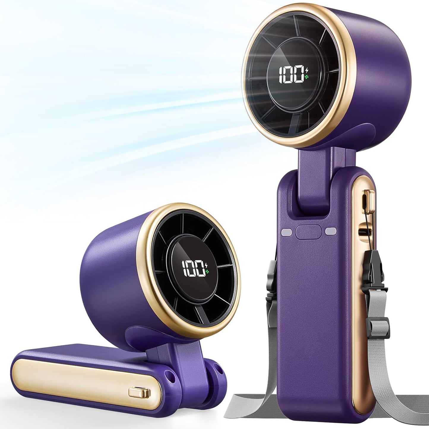 Portable Handheld Rechargeable Fan