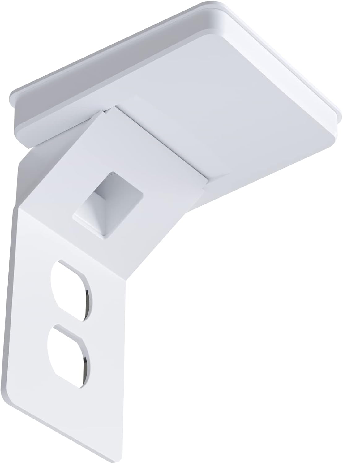 Outlet Shelf with Built In Cable Management for Smart Devices