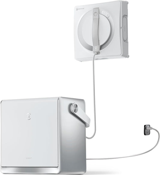 Omni Window Cleaning Robot with Multifunction Station