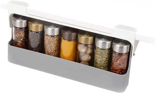 Under Shelf Pull Out Spice Rack Organizer Drawer