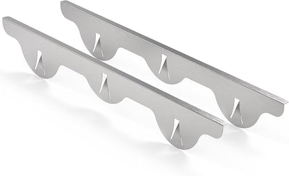 Stainless Steel Stove Gap Covers 2 Pack Heat Resistant Gap Filler
