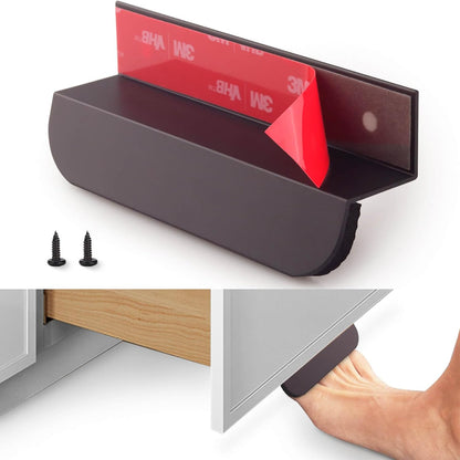 Hands Free Cabinet Foot Pull Opener with Adhesive and Screws