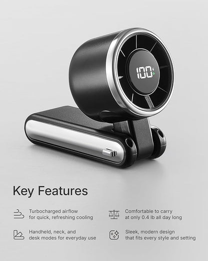 Portable  Handheld  Rechargeable Fan