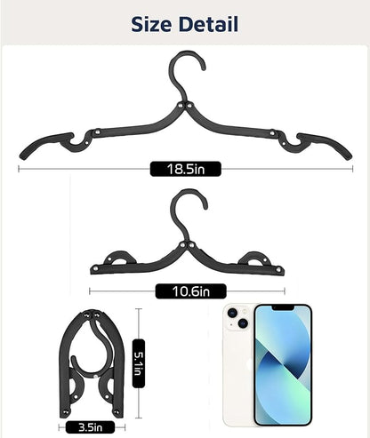 Foldable Portable Travel Hangers