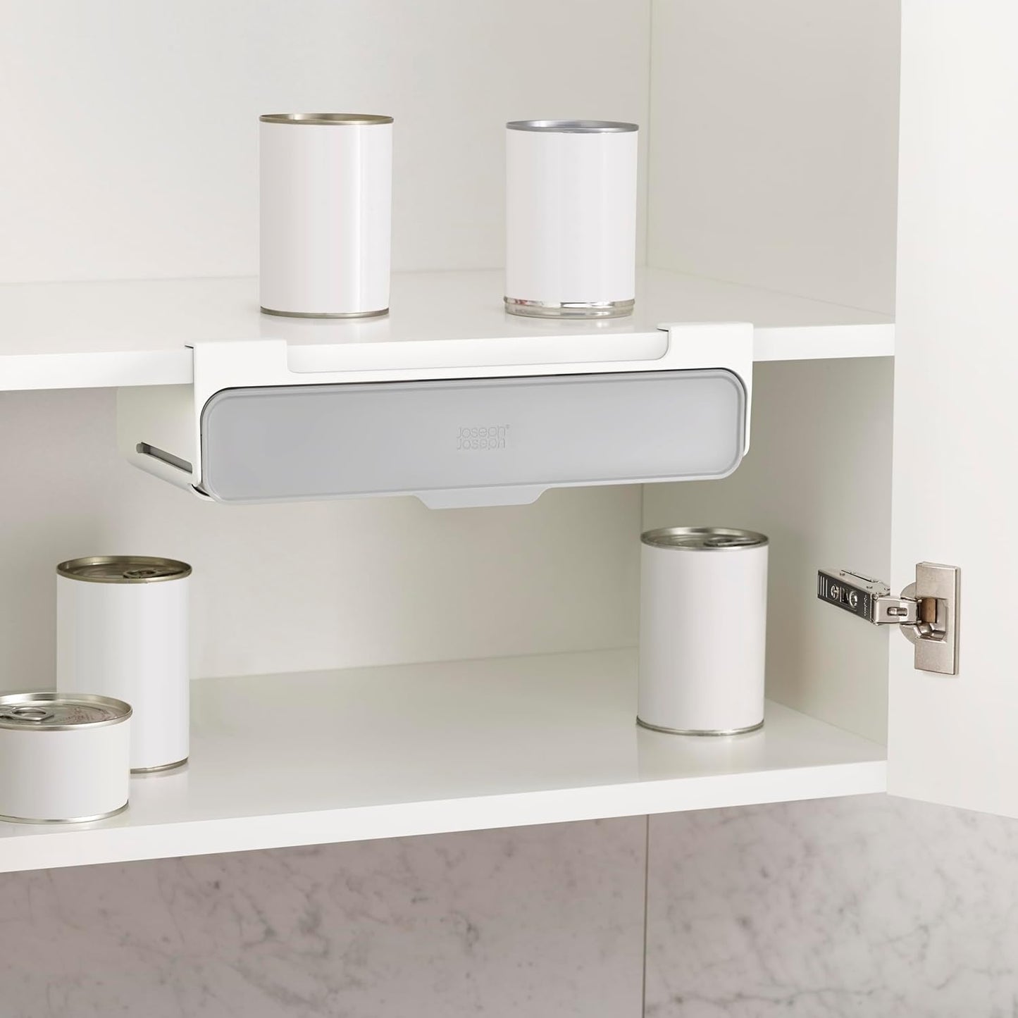 Under Shelf Pull Out Spice Rack Organizer Drawer