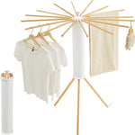 Foldable Tripod Clothes Drying Rack Portable Space Saving Laundry Stand
