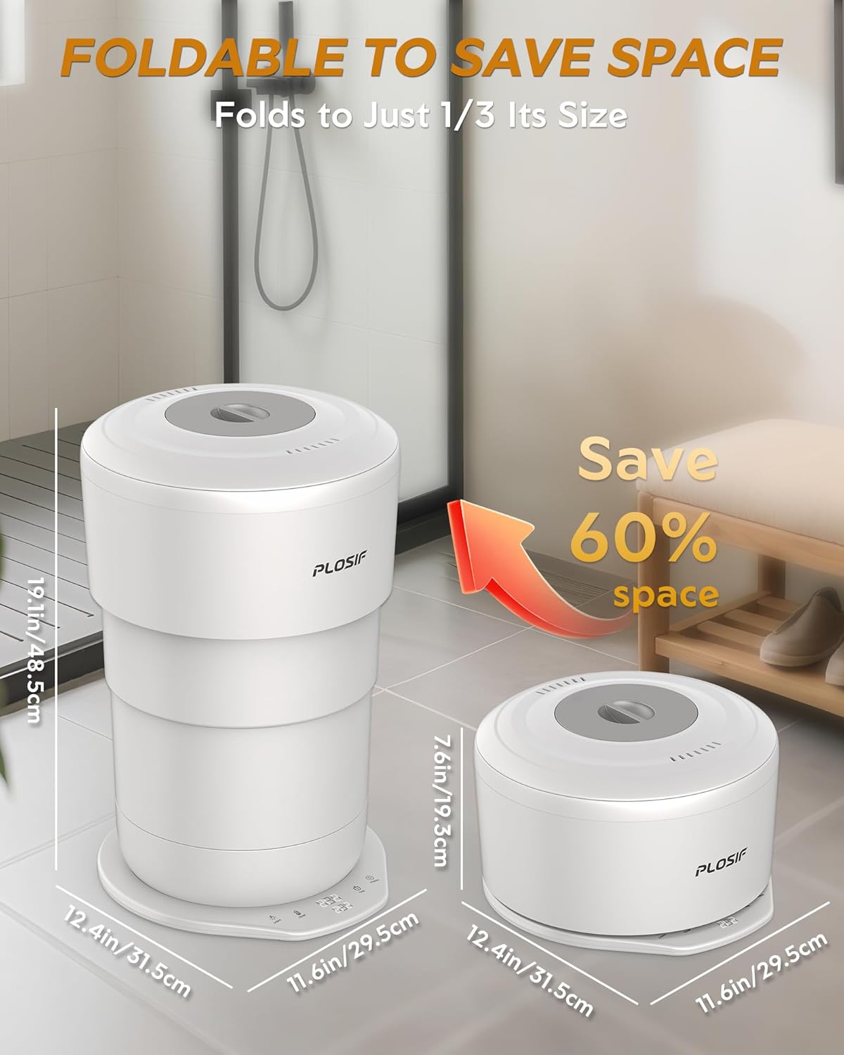 Foldable Towel Warmer Bucket