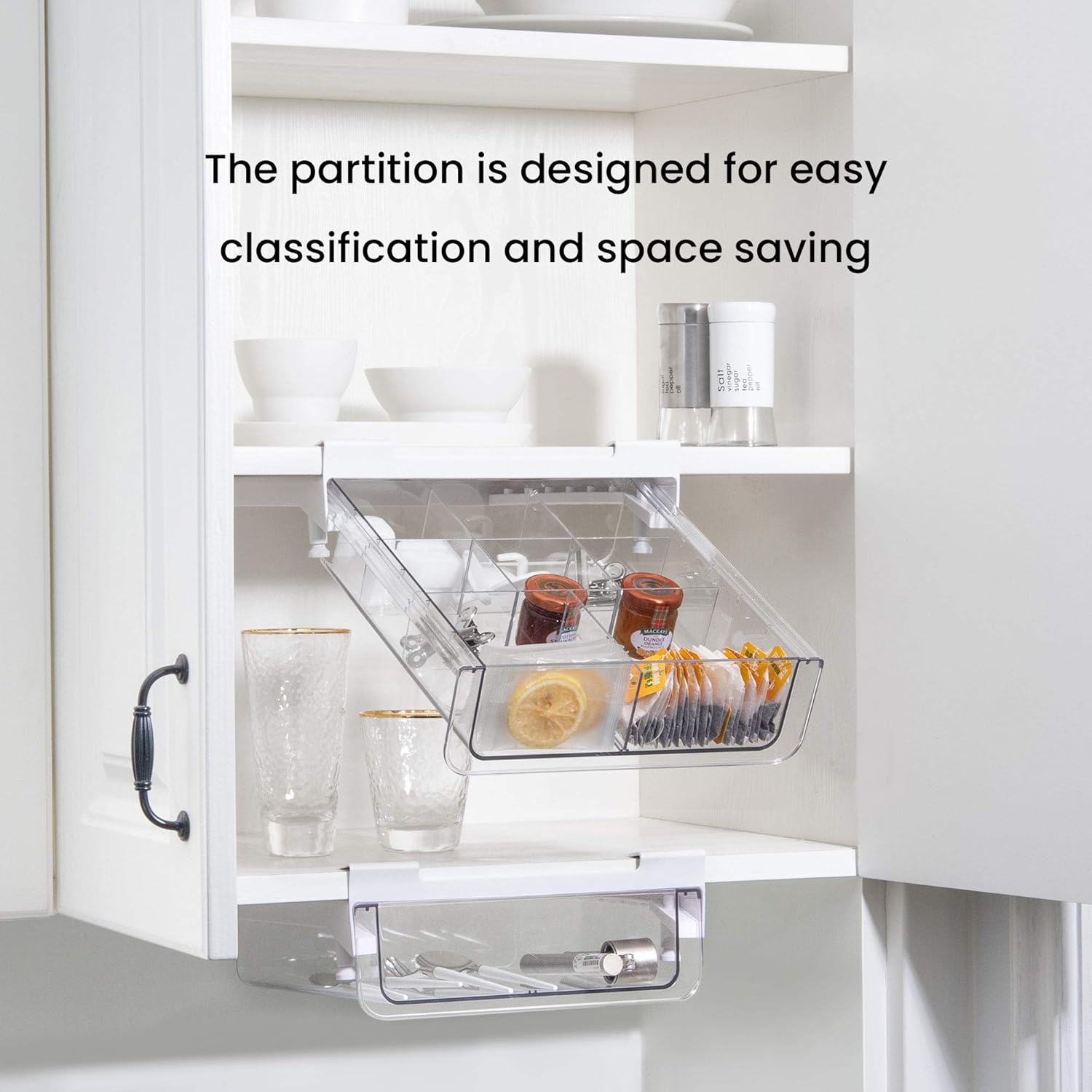Pull Out Cabinet Organizer Sliding Multi Purpose Storage Rack – Findluxa