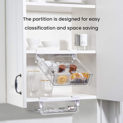 Pull Out Cabinet Organizer Sliding Multi Purpose Storage Rack