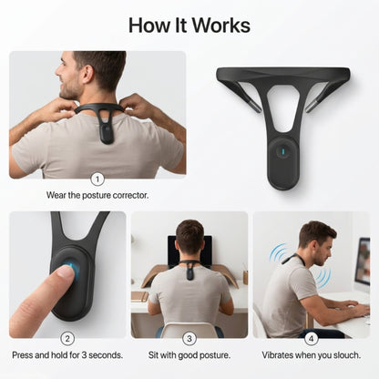 Stop Slouching On Autopilot • Get The Smart Posture Corrector