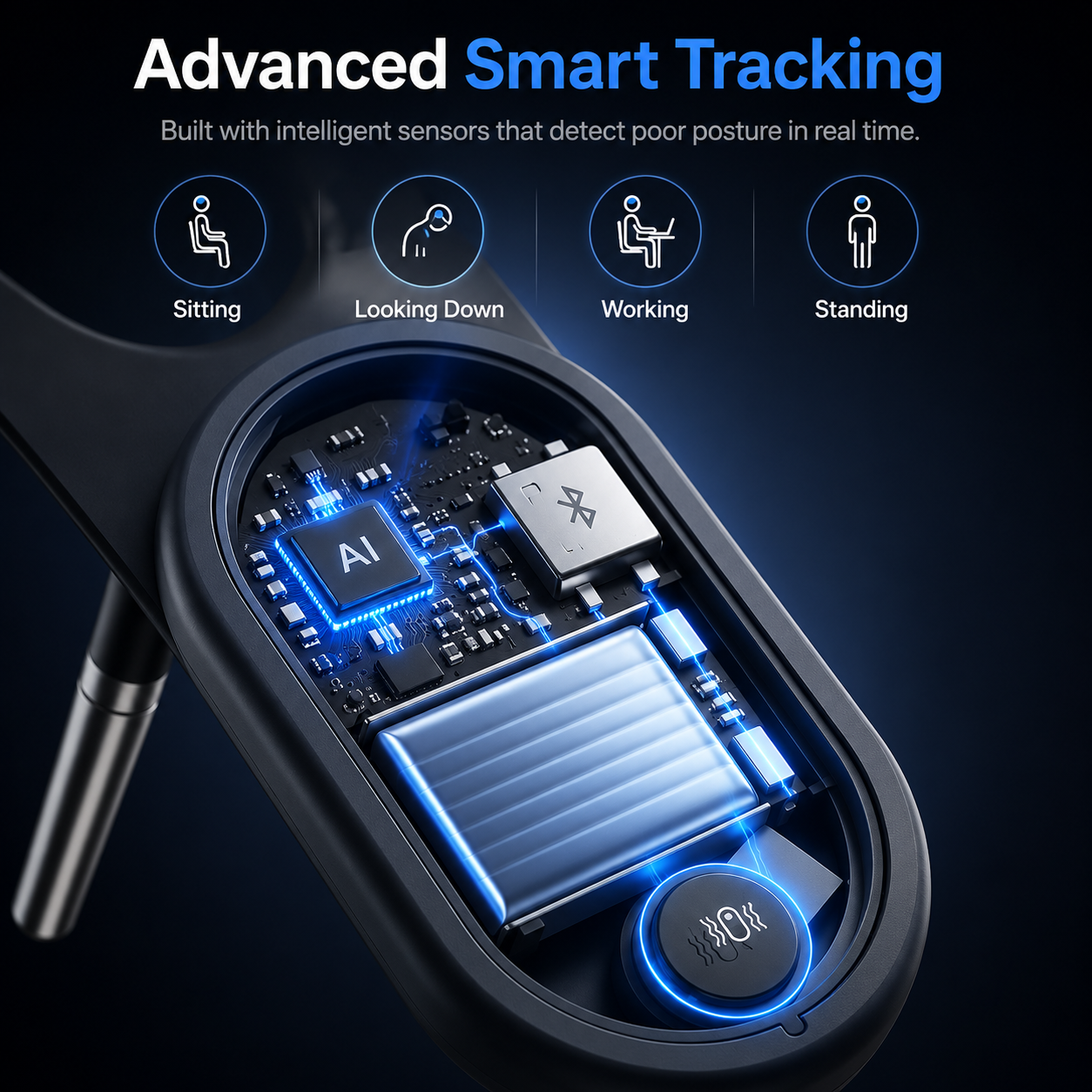 Stop Slouching On Autopilot • Get The Smart Posture Corrector