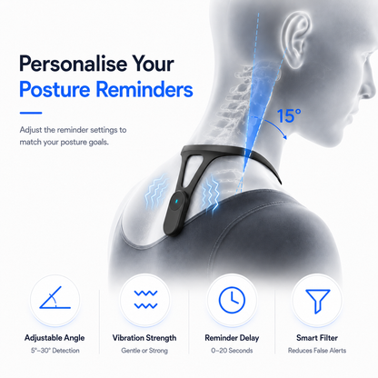 Stop Slouching On Autopilot • Get The Smart Posture Corrector